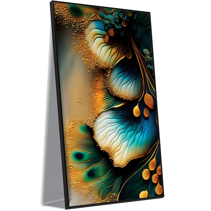 Abyssal Bloom Canvas Wall Art